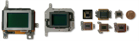 Sensoren Vollformat APSC Kompaktkamera
