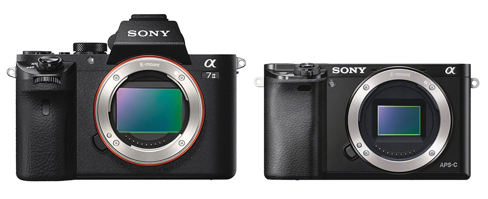 Sony-A7-II-vs-Sony-A6000-Sensor-Size-Comparison