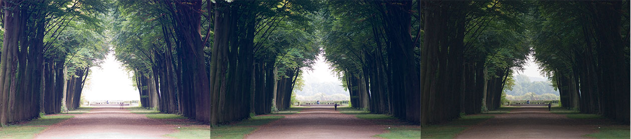 Landschaft fotografieren mit Belichtungsreihe